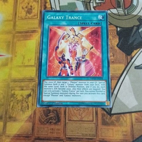 Galaxy Trance MP19 card near mint