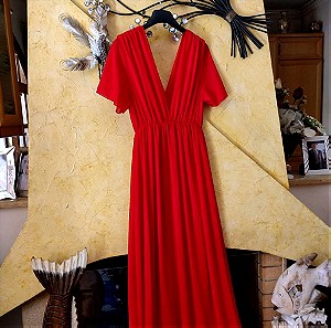 ,Φορεμα μάξι μουσελίνα  silk lταλιας από Μιλάνο αγορά καινούργιο Μ έως Χλ