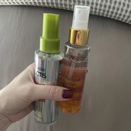Fructis Diamond Sleek and Tommy G Sun Refresh Micellar Hair Mist like new