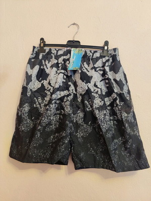 Men's army swim shorts XL new, black and gray