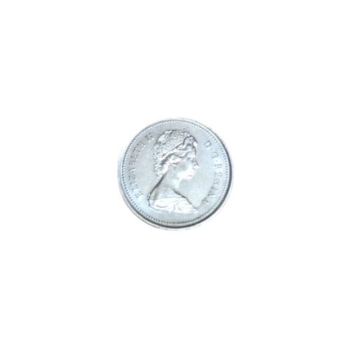 Σπάνιο νόμισμα Elizabeth σαν καινούργιο, Καναδάς 25 cents 1873-1973