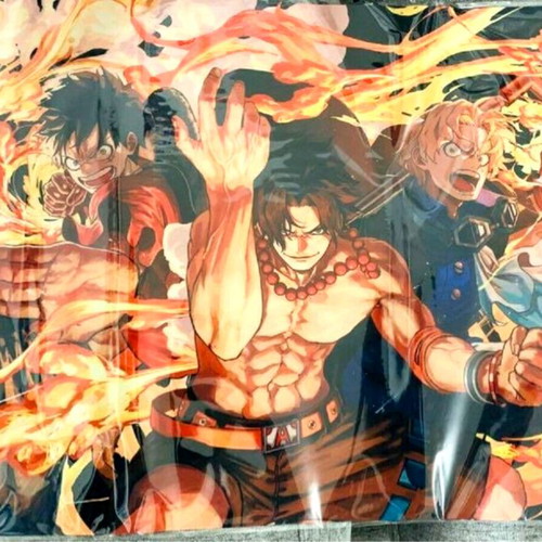 One Piece TCG official playmat "3 Brothers" sealed