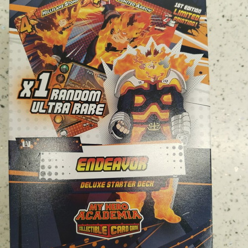My Hero Academia card game new, sealed in box