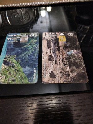 Phone card used, slightly scratched