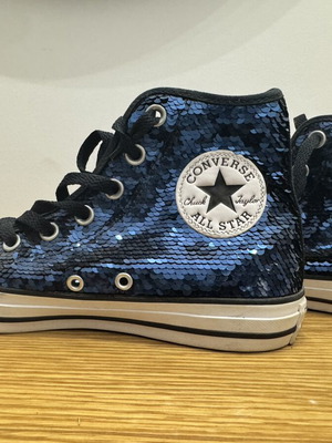 Converse All Star blue boots size 37.5