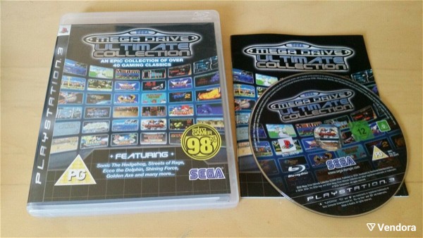  Sega Mega Drive Ultimate Collection gia PS3