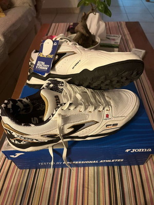 Joma fs reactive tf leather football shoes like new, semi-professional