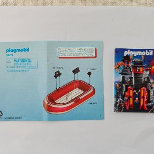 Playmobil 5439 Boat with Mom and Kids complete set like new
