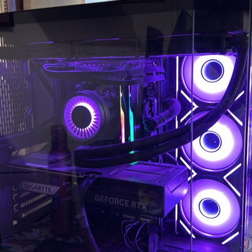 Gaming PC with Gigabyte GeForce RTX 5070 Ti 16GB