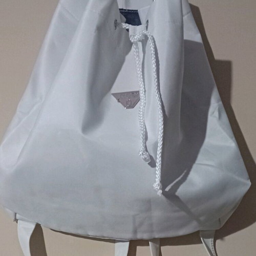 KEM white backpack like new