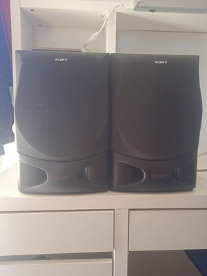 Sony SS-G101 speakers used, 8 ohm, floor-standing