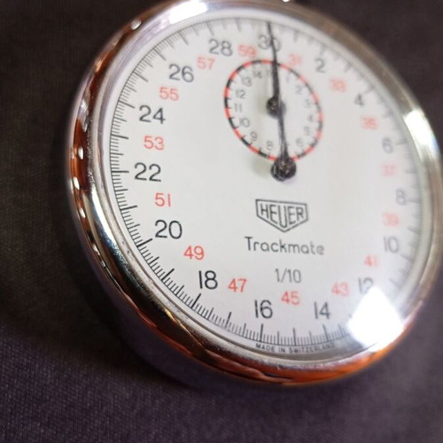 Heuer Trackmate mechanical stopwatch like new