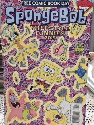 SpongeBob Freestyle Funnies 2015 used comic