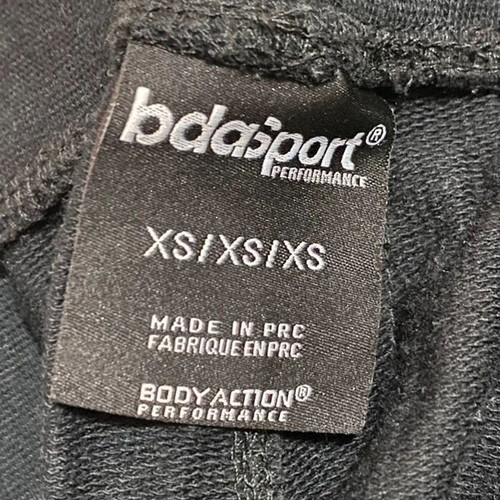 Body Action black sportswear tracksuit XS used