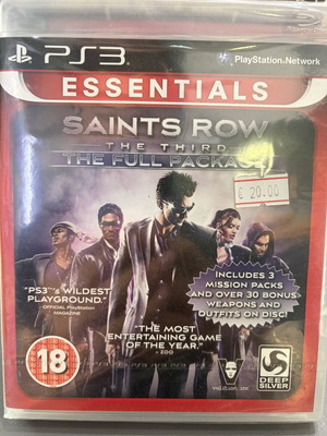 Saints Row The Third PS3 game brand new