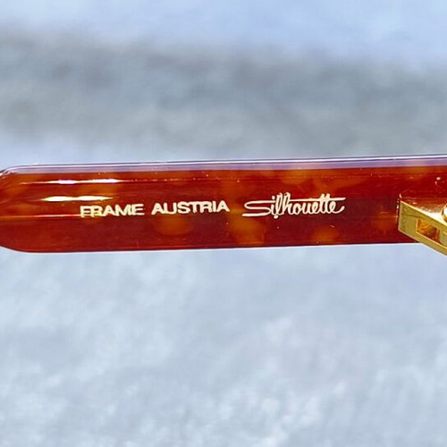 Silhouette SPX M 2705/20 C1221 brown eyeglass frame like new