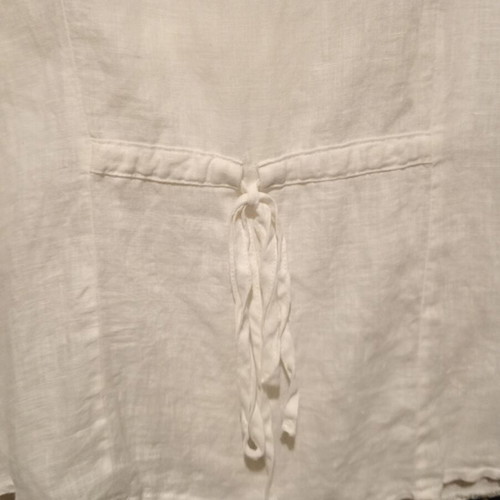 Marks & Spencer Per Una linen blouse size UK 12 like new, white