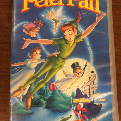 Peter Pan VHS used with Greek subtitles