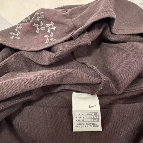 Nike Air sweatshirt used, size XS, brown