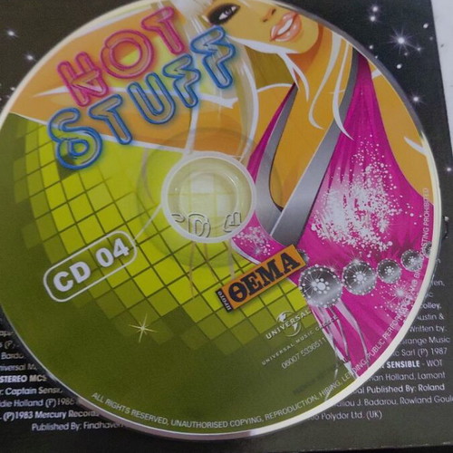 Hot Stuff pop 4 CD box set new