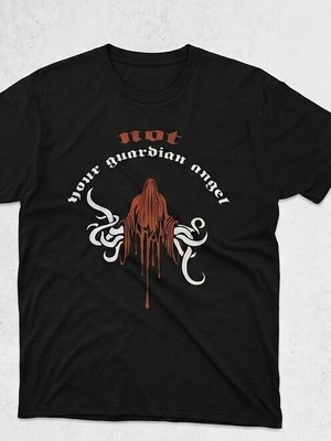 Metal Hammer Not Your Guardian Angel T-shirt new, size Small