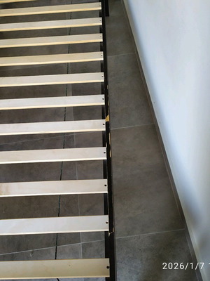 Double bed 160x200 like new