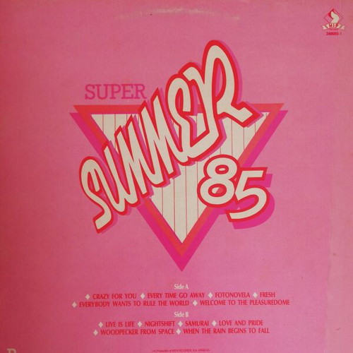 Super Summer 85 vinyl like new