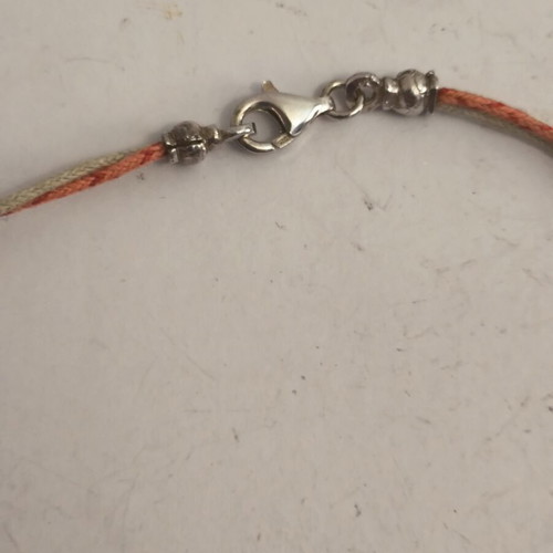 Handmade 925 Iosif pendant with enamel, 37 cm, like new
