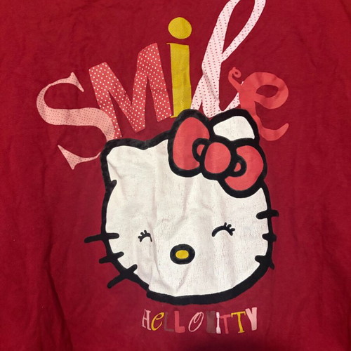 Oysho pajama top used, red, size XL
