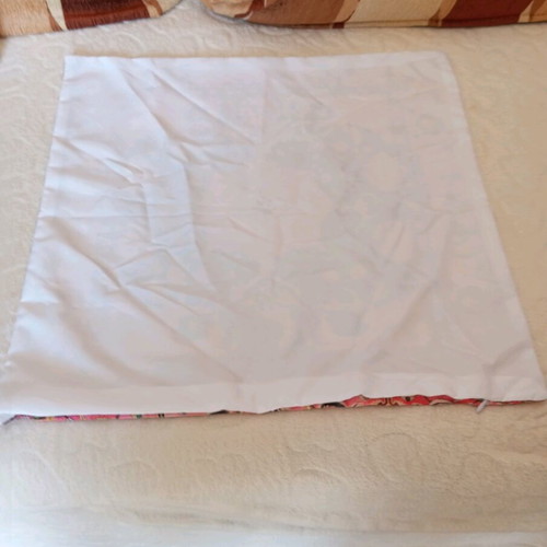 Pillowcase new, thin printed fabric, 45x45