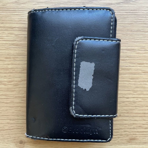 Leather Nintendo DS/3DS case used for 28 cartridges