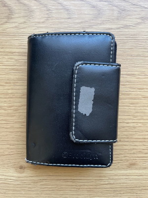 Leather Nintendo DS/3DS case used for 28 cartridges