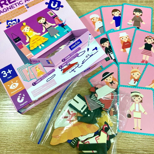 MierEdu magnetic dress-up game like new