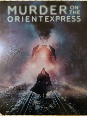 Murder on the Orient Express Blu Ray Steelbook like new with Greek subtitles
