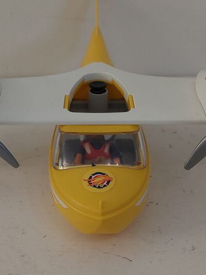 Playmobil Wild Life Firefighting Seaplane used