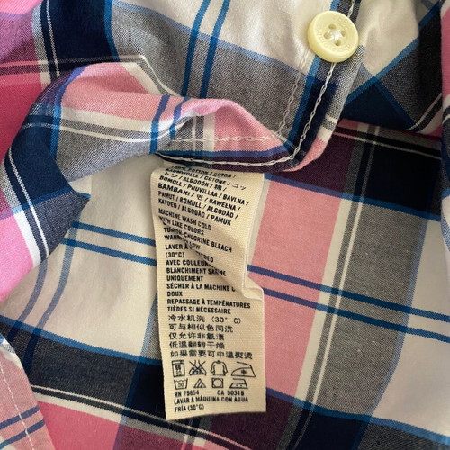 Abercrombie & Fitch kids plaid shirt like new, size Small