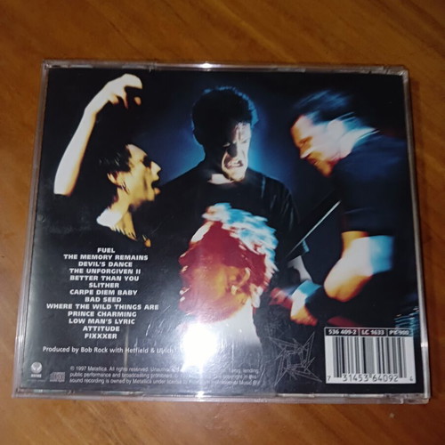 Metallica Reload CD used, metal genre