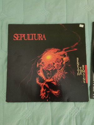 Sepultura Beneath The Remains LP μεταχειρισμένο, metal