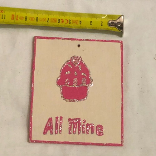 Handmade wall hanging like new