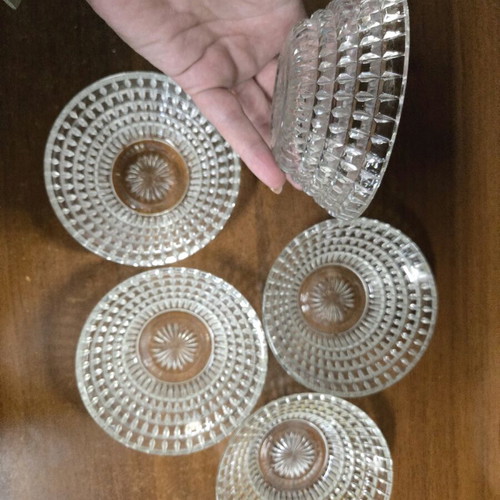 Vintage bowl set new, five pieces