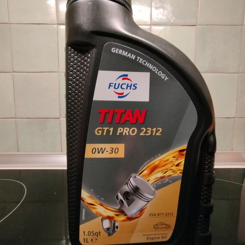 Fuchs Titan GT1 Pro 2312 0W-30 car engine oil new 1 liter
