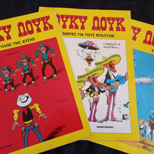 Lucky Luke comics like new