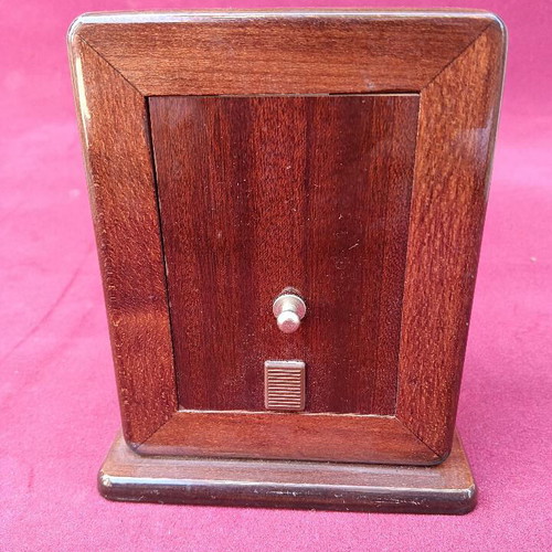 Vintage analog tabletop clock used