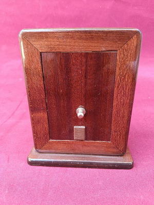 Vintage analog tabletop clock used