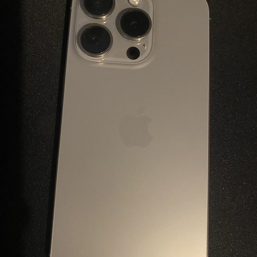 iPhone 15 Pro Natural Titanium 128GB like new