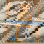  Διακοσμητικό με τεχνική ντεκουπάζ σε ξύλο