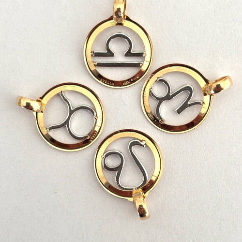 Zodiac gold k14 like new, Made in Italy