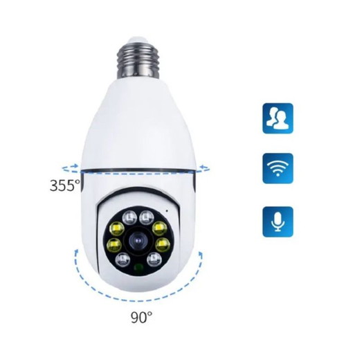 WiFi IP surveillance camera in bulb shape new
