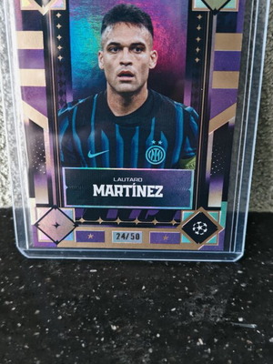 Topps κάρτα Lautaro Martínez Gold Parallel 24/50