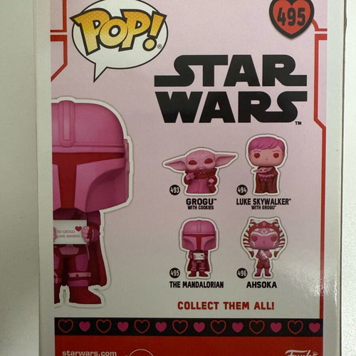 Mandalorian Valentine's Edition Funko Pop new